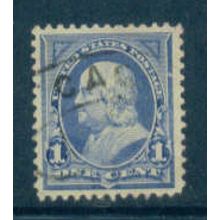 Used 264 1c Benjamin Franklin Very Fine Plus M02744