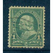 Used 279 1c Benjamin Franklin Almost Very Fine M04405