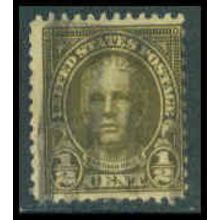 Used 653 1/2c Nathan Hale Average M10248