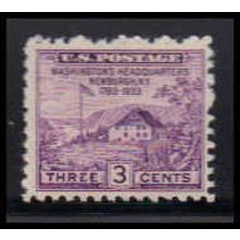 752 3c Washington's Hdqs Fine MNH O4798