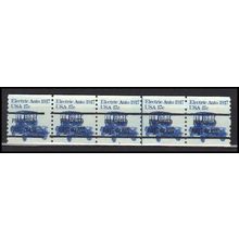 1906av 17c Electric Auto Fine MNH Dry Gum PNC 3A/5 Gap 2L AA0137