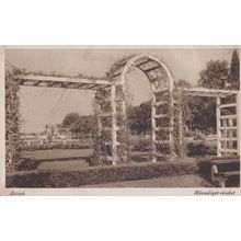 Siofok Rozsaliget Trellace Gate Reszlet Antique Hungary Hungarian Postcard