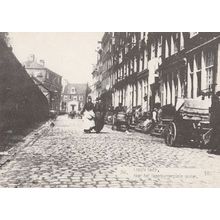 Laagte Kadijk Naar Het Rapenburgerplein Gezien Repro Dutch Postcard