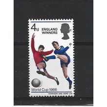 GB.England's World Cup Football Victory stamp.Mounted Mint.Jul25b