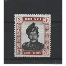 Brunei.SG102 3c Sultan Omar Ali Saifuddin.Fine Used.Aug25w