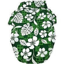 Hawaiian Camp Shirt - Tropical Green Small