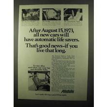 1971 Allstate Insurance Ad - Automatic Life Savers