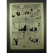 1975 Bell Telephone Ad - Bill Russell, Orphan Annie