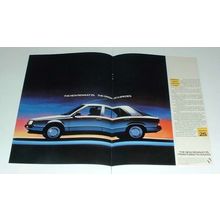 1984 2-page Renault 25 Car Ad - Origin of a Species!