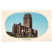 THE CATHEDRAL, LIVERPOOL. used postcard Colourmaster c. 1980 =