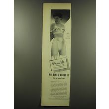 1949 Perma-Lift Panties Ad - No bones about it stays up without stays