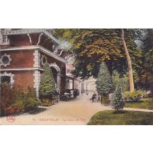 Bagatelle Le Salon De The 1939 WW2 French Wartime Postcard