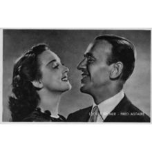 Lucille Bremer Fred Astaire Rare Kwatta Belgium Postcard Size Film Photo