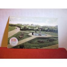 CLARENCE PARK, Weston super Mare, SOMERSET used antique postcard 1906 pm #