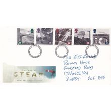 ROYAL MAIL First Day Cover JANUARY 1994 AGE OF STEAM Postmark: Guildford Surrey
