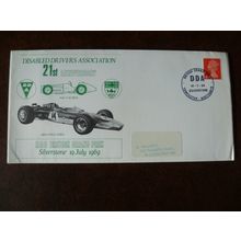 1969 GB Disabled Drivers Association RAC Grand Prix Silverstone Cover Cars