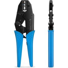 TICONN Crimping Tool for Heat Shrink Connectors - Ratcheting Wire Crimper - Crim