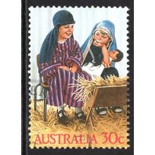 AUSTRALIA 1986: CHRISTMAS - 30c USED (G6)