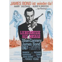 From Russia With Love (1963)_2 Movie Film Poster Canvas iconic design