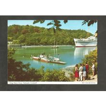 Postcard Cornwall Falmouth King Harry Ferry John Hinde 2DC76