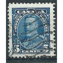 Canada 1935 SG345 4c Blue Fine Used . . ..