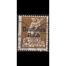 GERMANY REICH [1920] MiNr 0124 PF XI ( O/used ) [01] Plattenfehler
