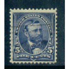 Used 281 5c Ulysses S. Grant Fine M04747