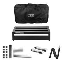 Guitar Pedal Board, 20'' x 11'', Aluminum Alloy 2.2 lbs Super Light Guitar E...
