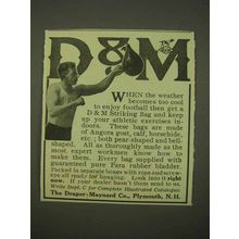 1913 Draper-Maynard D&M Boxing Striking Bag Ad