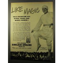 1947 Sinclair Opaline Motor Oil Ad - Alan Hale