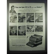 1947 Smith-Corona Typewriter Ad - Norman Saksvig