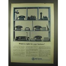 1965 Bell Telephone Ad - Which Right for Your Business