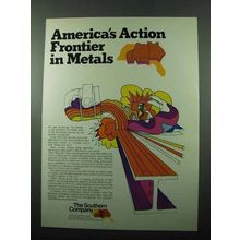 1969 The Southern Company Ad - Frontier in Metals
