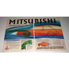 1980 Mitsubishi Car Ad - Innovation from the Inside Out
