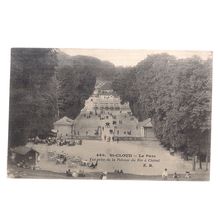 LE PARC, ST. CLOUD, Paris, France antique used postcard 1908 postmark