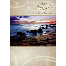 With Sympathy In The Loss of Your Father - 01886
