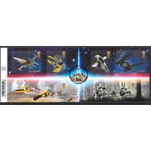 2019 Star Wars Mini Sheet with Barcode Fine Used HRD2-B