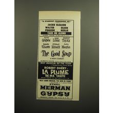 1960 Broadway Plays Advertisement - Take me Along; The Good Soup; Gypsy