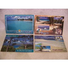 ST JOHN US VIRGIN ISLAND BARBADOS POSTCARDS