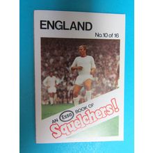 Esso Book of Squelchers 1970 1971 - No10 England (ef1)