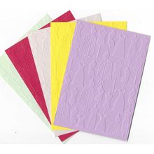 A6 Embossed Paper. 10 Sheets. Dress Forms. Cardmaking Scrapbooking Crafts