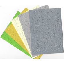 A6 Embossed Paper. 10 Sheets. Floral. Cardmaking Scrapbooking Crafts