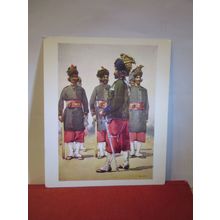 127th QUEEN MARY'S OWN BALUCH, by A C Lovett postcard National Army Museum =