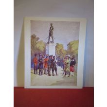 CORPS AT SIEGE OF DEHLI, 1857 by A C Lovett postcard National Army Museum =