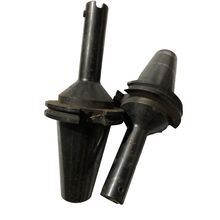 Lot 2 HERTEL CZ-15-10229 5/8" INDEXABLE TOOL HOLDER CAT-50 GAGE LENGTH 5-1/2,TO