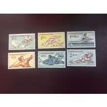 ICOLLECTZONE Czechoslovakia 897-902 VF NH sports