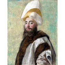 LIOTARD, Etienne - Portrait of a Grand Vizir Art Gallery Poster Canvas Print Wal