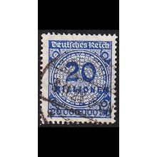 GERMANY REICH [1923] MiNr 0319 AP ( O/used )