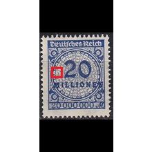 GERMANY REICH [1923] MiNr 0319 AP HT ( **/mnh )