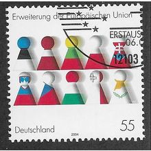 GER 2004 55c 'ENLARGEMENT OF THE E.U' FINE USED (EBID 57-065)